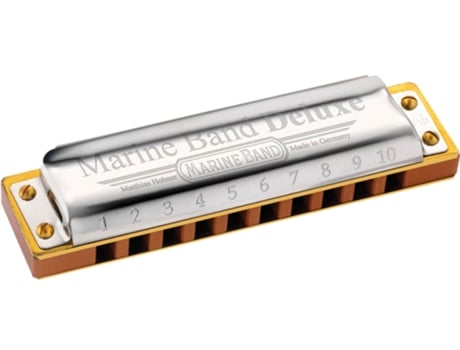 Harmónica  2005/20C Marine Band Deluxe (Afinação: C - Aço Inoxidável)