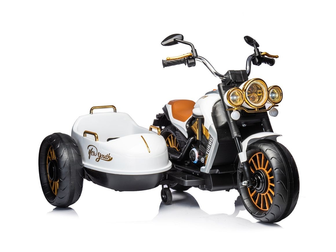 Mota CHIPOLINO Duo Tron de Branco (Idade Mínima Recomendada: 3 anos)