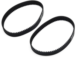 Complete seu conjunto de ferramentas com estas correias de distribuição reposicionáveis para modelos Bosch PBS (conjunto com duas unidades).