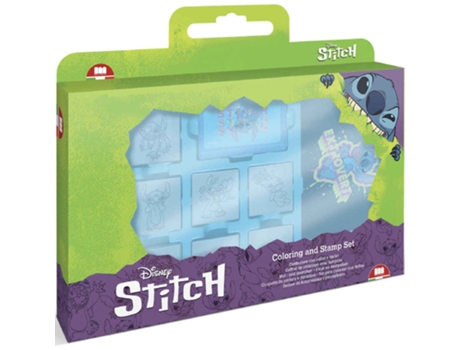 Conjunto De Carimbos Lilo & Stitch