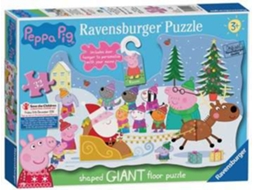 Puzzle RAVENSBURGER Peppa Pig Christmas 32 Peças Desenhos Animados