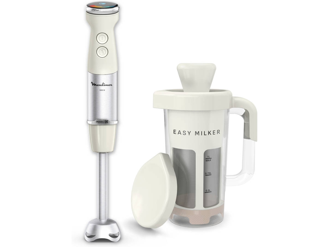 Varinha MOULINEX Quickchef + Easy Milker VD70PAE0 (1000W - Com Acessório para Leite Vegetal)