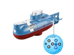 Mali submarino de Controle Remoto Mini 6 Canais Brinquedo Educativo para Crianças Presente