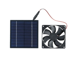 Ventilador Momodo A Painel Solar, Ventilador Solar 20 W, À Prova Dágua Ip65, Fogão Teto Para Caravana, Galinheiro, Casinha De Cachorro Cxc