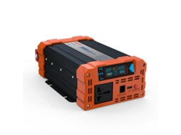 Inversor De Energia De Onda Sinusoidal Pura De 4000w-1000w/1500w/2000w/3000w/4000w Dc24v Para Ac220v Para Veículo Inteligente Com Ecrã Led