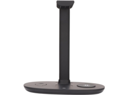 Support De Chargeur Sans Fil 4 En 1, Détachable, Élégant, Charge Rapide, Pour La Maison Et Les Voyages, Abs/pc