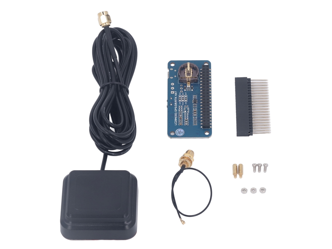 Módulo GPS de alta sensibilidade, expansão Raspberry Pi, posicionamento centimétrico RTK de banda dupla EOOCOO