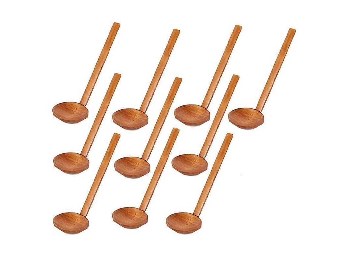 Colher De Sopa De Madeira Artesanal Japonesa De 8,5 Polegadas Para Ramen, Utensílio De Cozinha