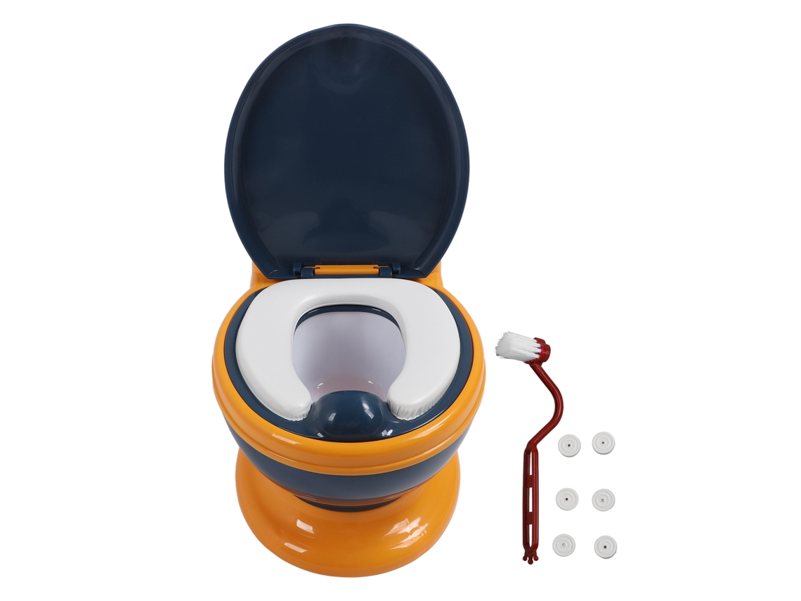 Mali treinador de Vaso Sanitário Transicional para Bebê Anti derrapante com Apoio Lombar e Design Removível