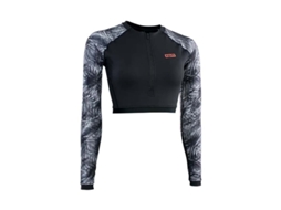 Rashguard Feminino de Manga Comprida Rashguard Shorty Preto Xsion