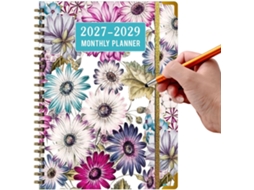 Agenda, Diário Semanal, Agenda, Calendário 2027-2029