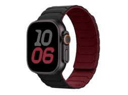 Bracelete Para Apple Watch 38/40/41/42mm Preto-vermelho Cuich