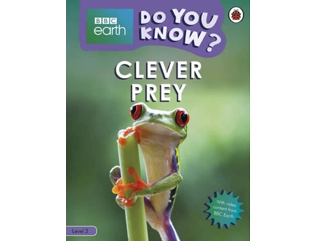 ZEBLAZE - Livro Clever Prey - Bbc Earth Do You Know...? Lbr L3 de Ladybird Livro Clever Prey - Bbc Earth Do You Know...? Lbr L3 de Ladybird