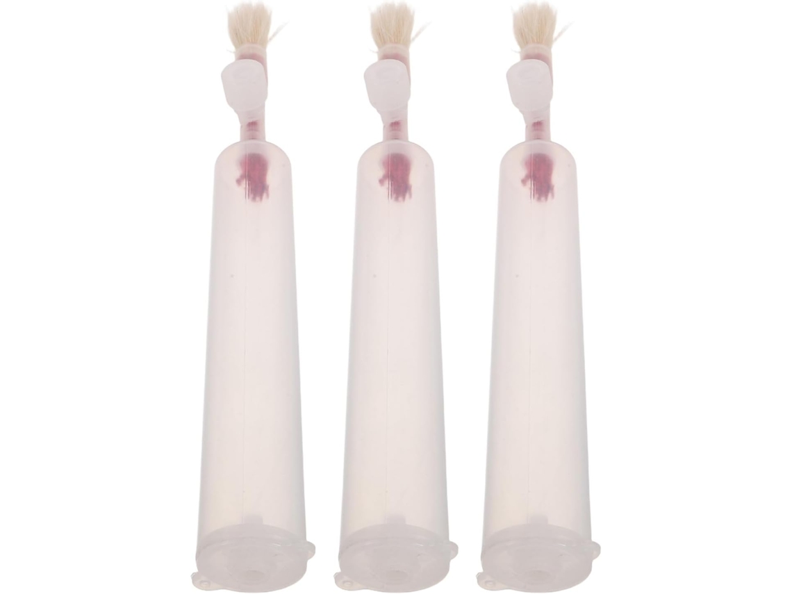 Ferramenta Manual De Polinização De 3 Peças Com Escovas Macias Para Flores.