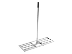 Laxiscreed Rato De Nivelamento De Relva Com Cabo Telescópico Em Aço Inox Para Jardinagem