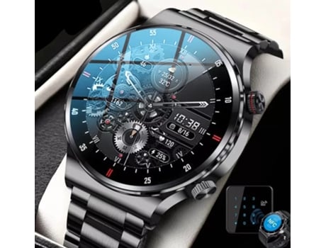 Smartwatch LIGE Bracelete Metal Faz Chamadas Telefónicas Recebe Mensagens