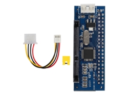 Adaptador De Cartão Riser De Porta Paralela Para Serial De Disco Rígido Antigo Para Windows, Azul Luz Dourada