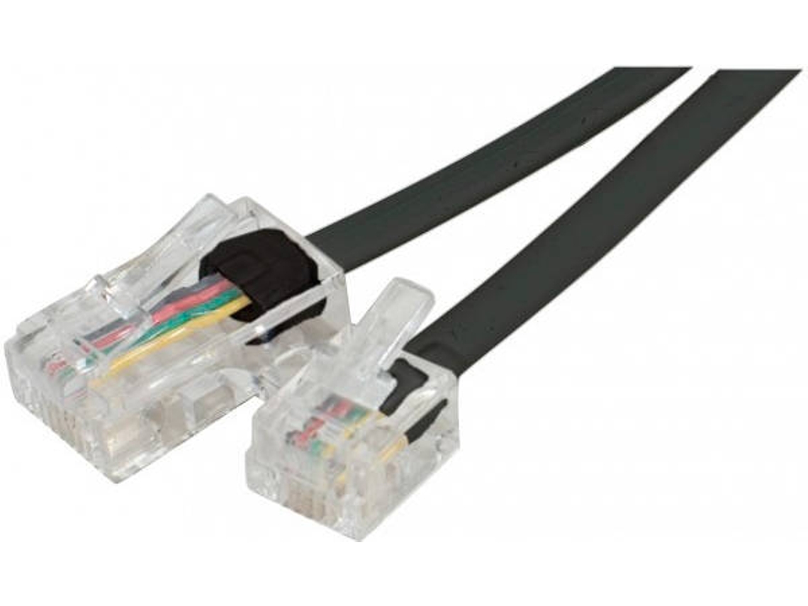 Cabo de Rede DEXLAN (RJ45 - 3 m - Preto)