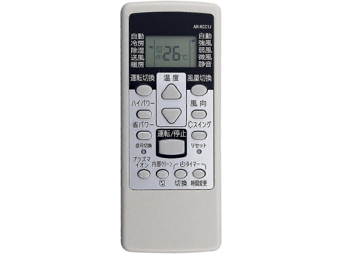 Controle remoto substituto Ar-rcc1j para ar condicionado.