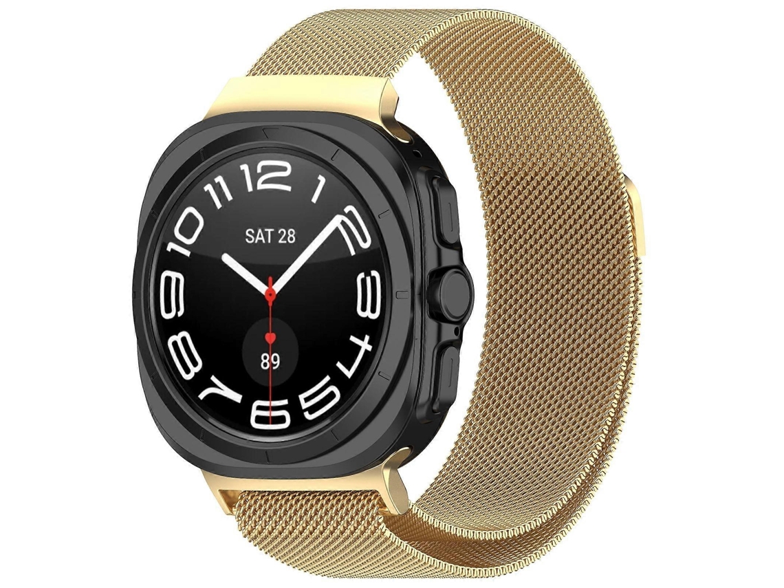 Pulseira Magnética De Aço Inoxidável Xdfind Milan Para Samsung Galaxy Watch Ultra 47mm