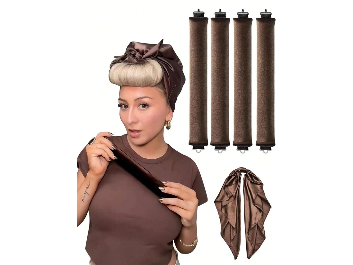 Juego de 3 rizadores sin calor: para rizar el cabello sin calor - aquaforge