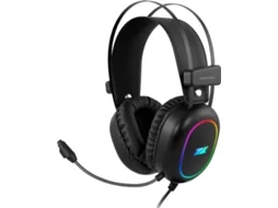 Auscultadores Gaming 1LIFE Astro RGB (On Ear - Microfone - Preto)