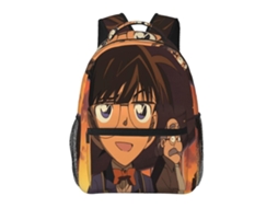 Mochila De Estudante Conan Edogawa, Durável E Leve, Com Alça Impermeável E Respirável. Olysi Shop