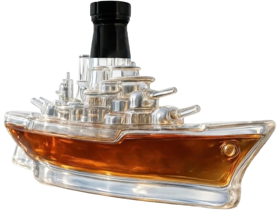 Garrafa De Bebidas Destiladas 350 Ml Recipiente De Vidro Vazio Decantador Para Bebidas Destila Gokoco