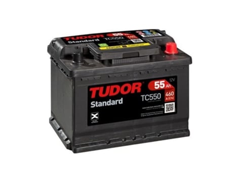 Bateria de Carro TUDOR TC550 55Ah 460A, Gama Standard