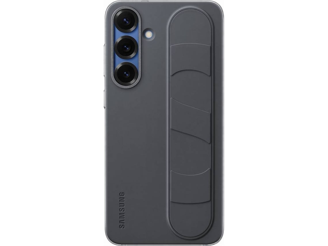 Capa SAMSUNG Galaxy S25 Plus Standing com Fita (Preto)