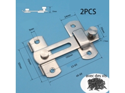 Fechadura Para Porta De Correr, Tamanho Aproximado De 100 X 70 X 13 Mm, Janelas, Guarda-roupas E Jardins