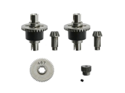 Metal Differential And Set Para Scy 16101 16201 Pro 1/16 Carro Rc Upgrade