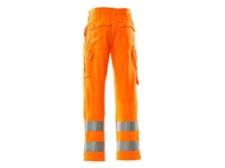 Calças Grandes Com Bolsos Para Joelheiras Safe Light 16879 Laranja 48 / 35 MASCOT