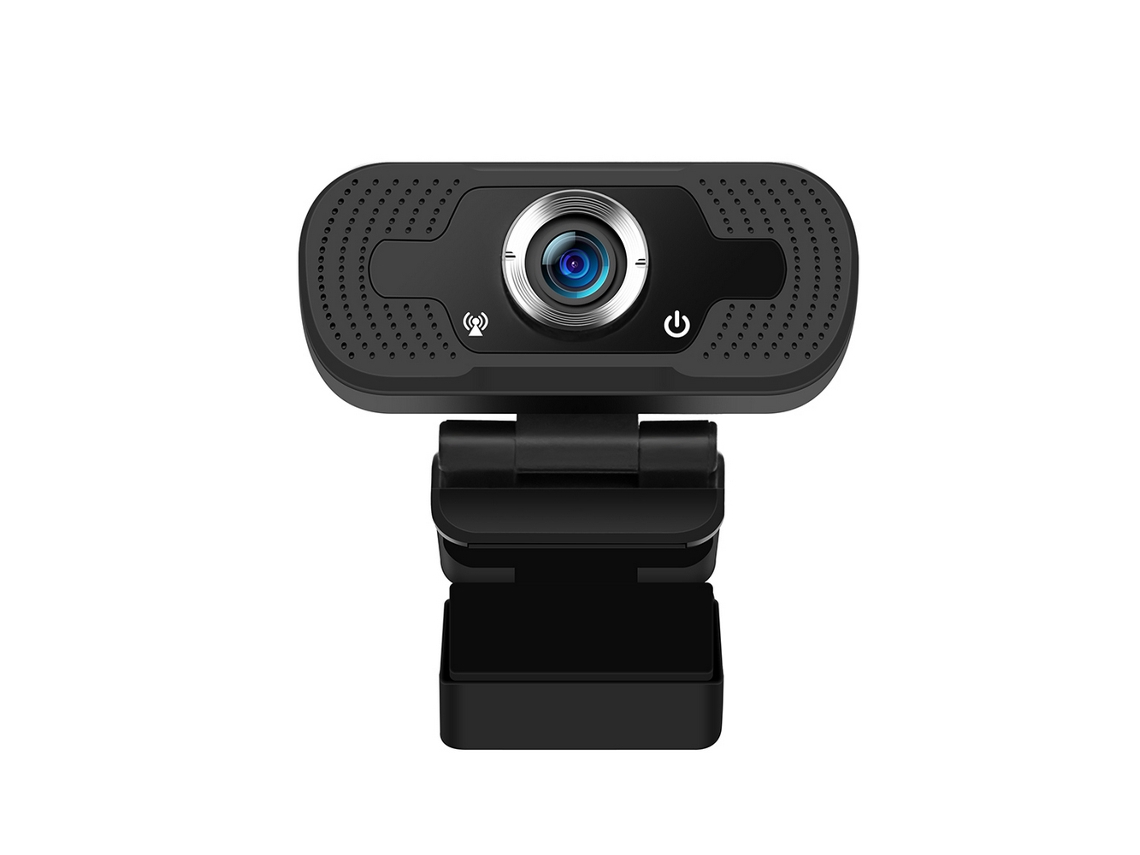 Webcam Laxiscreed 1080p Hd Plug And Play Para Videoconferências E Streaming