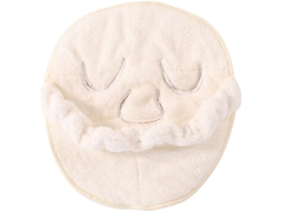 Toalha facial coral, 1 unidade, máscara hidratante reutilizável