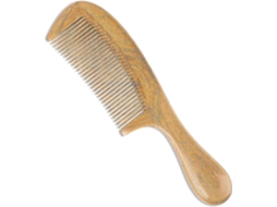 Pente De Sândalo Verde Feito À Mão Pente De Cabelo 100 Natural, Antiestático E Perfumado Para Homens E Mulheres. Brilvibera