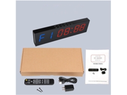 Relógio SFUSHOS Digital Led, Grande, 1,8 polegadas, Temporizador
