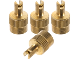 Tampas De Válvulas Metálicas Adequadas Para Veículos De Construção E Diversos Equipamentos. 4 Unidades.