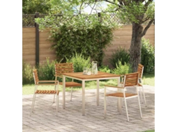 Vidaxl Cadeira De Jardim 4 Pcs