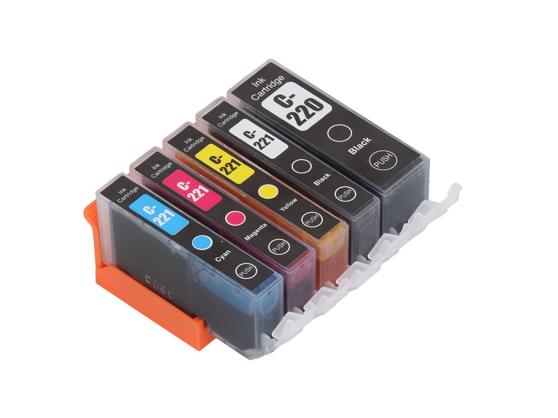 Cartucho de Tinta para Impressora Pixma Ip3600 Bk C M Y Alta Capacidade Sem Desbotamento | S/MARCA