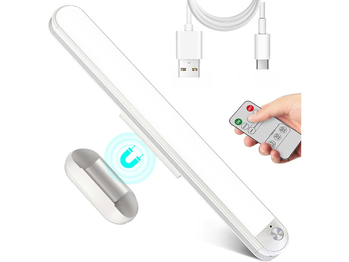 Barra De Luz Sensível Ao Toque Com Brilho Ajustável E Controle Remoto, 3 Modos De Cor, Ideal Para Beliches, Luminária