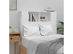 Vidaxl Cabeceira De Cama Branca 100x18,5x102,5 Cm