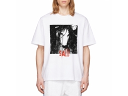 Rockinstone Saw Movie Pig Mask White Adult T-shirt Size:l