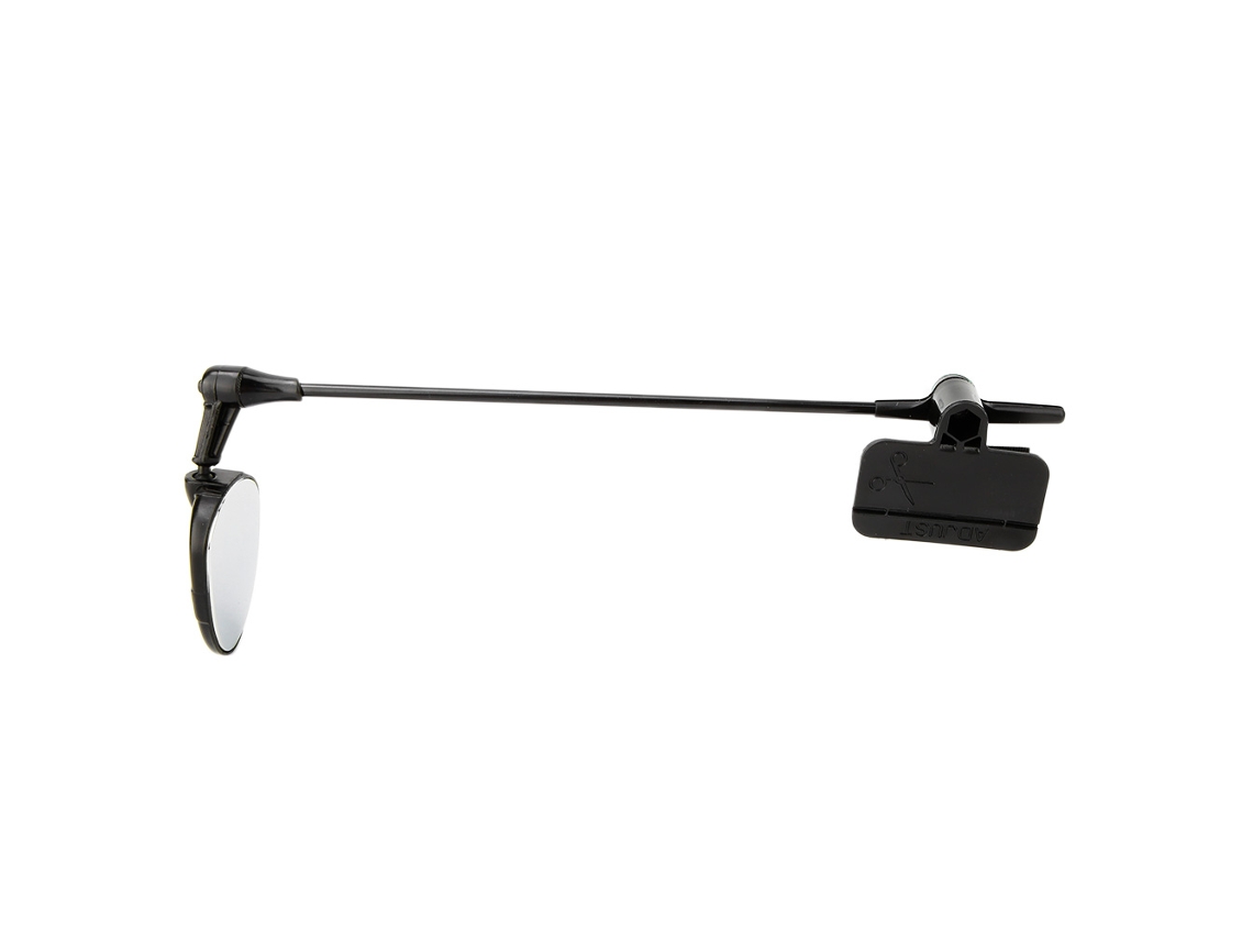 Espelho retrovisor universal ajustável para bicicleta, capacete e óculos de ciclismo S/MARCA