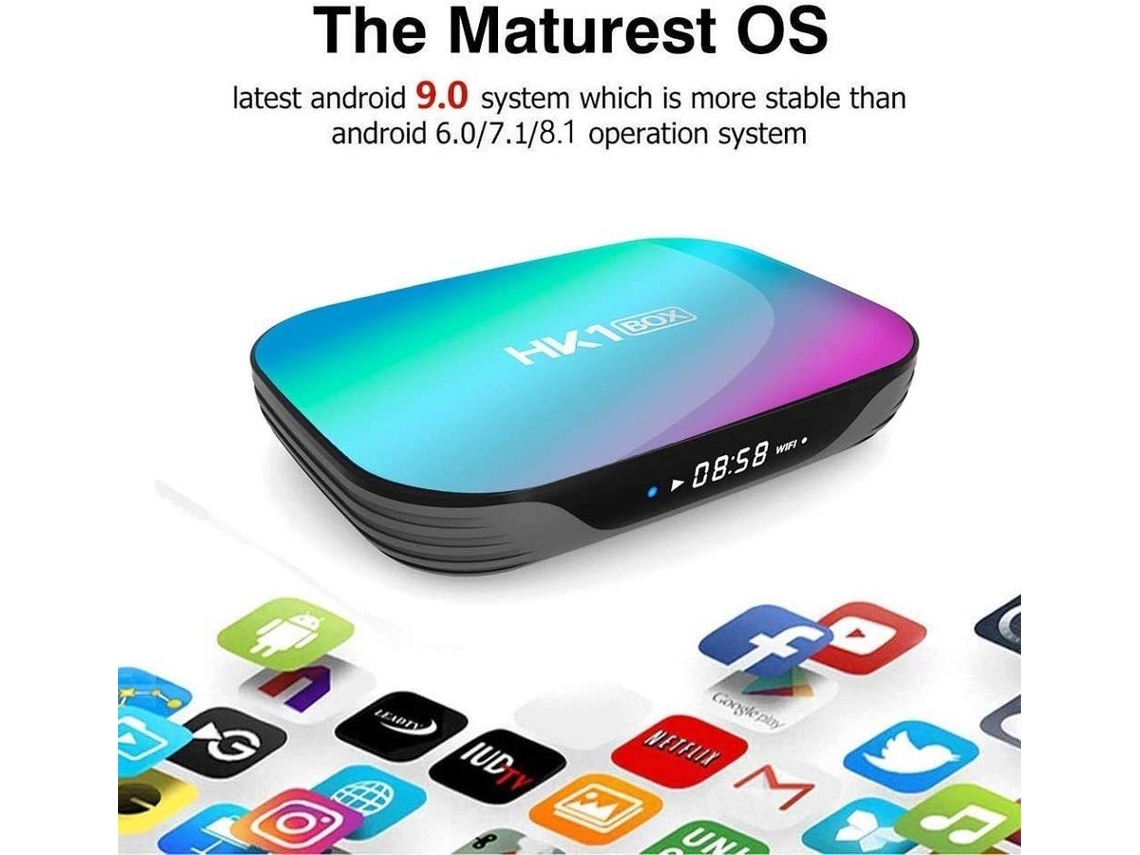 Box Smart TV YDCY TVBL48 (Android 8K Ultra HD 4 GB RAM WiFi