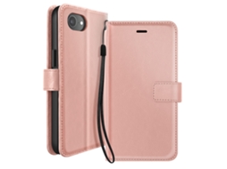 Capa Carteira Para Iphone 16e Com Correia De Mão E Suporte Vídeo