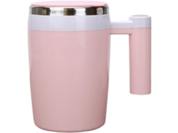 Caneca De Café Recarregável Com Misturadora Automática, Capacidade De 380ml, Em Aço Inoxidável.