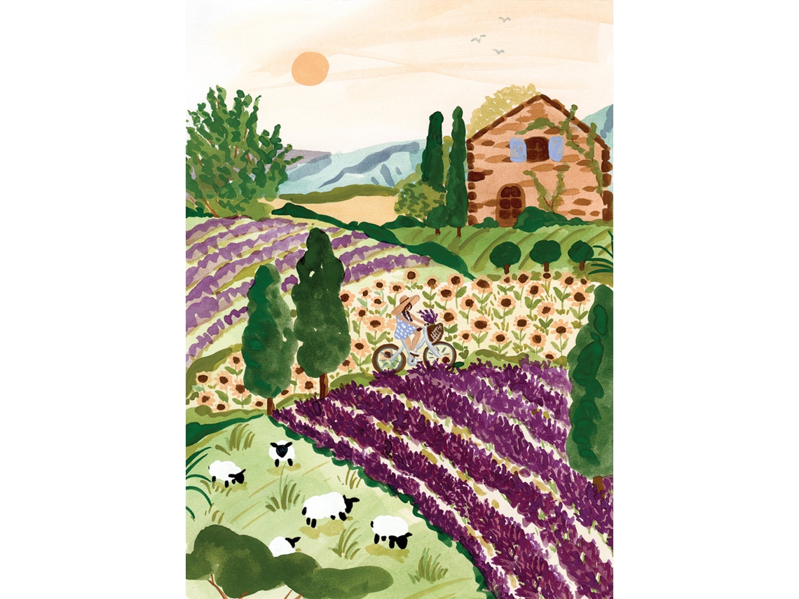 Quebra Cabeça Pieces Peace Provence 2000 Peças Para Adultos