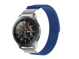 Pulseira Bracelete Milanese Loop Garmin Descent GI Azul