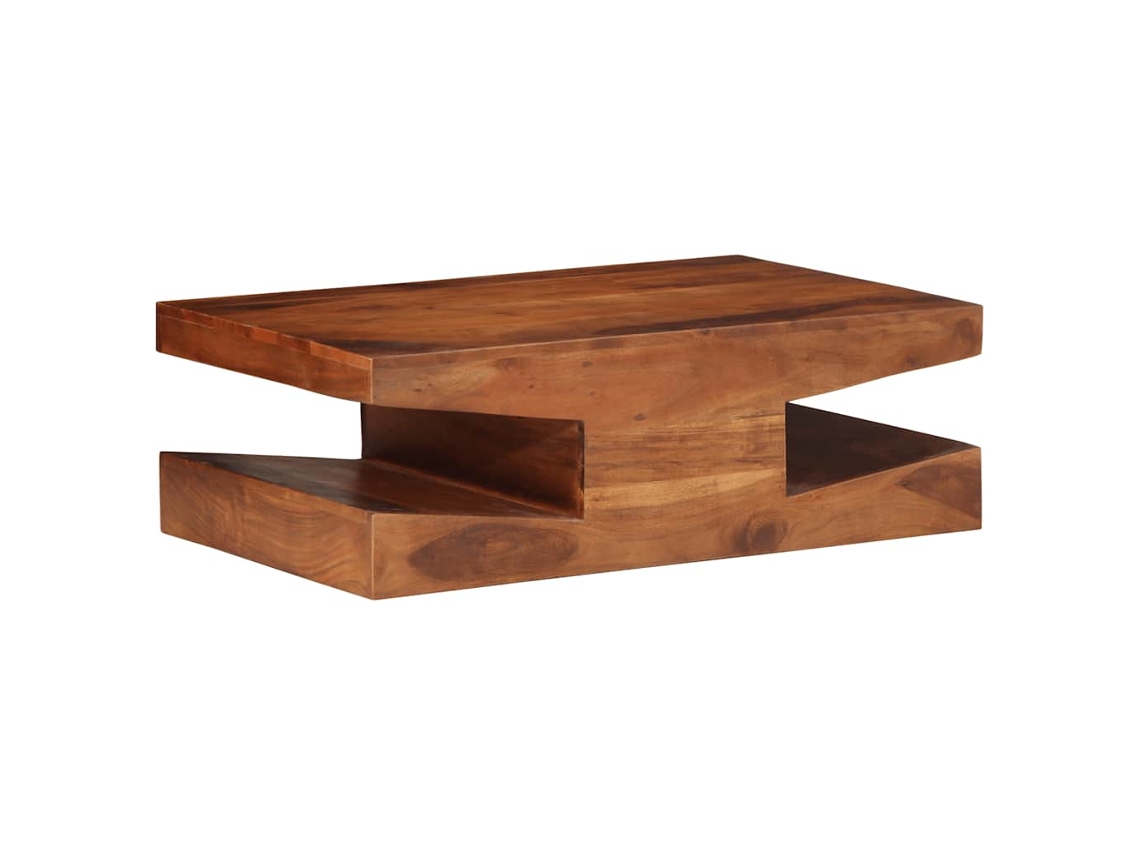 Vidaxl Mesa De Centro 90x60x30 Cm Madeira De Acácia Maciça